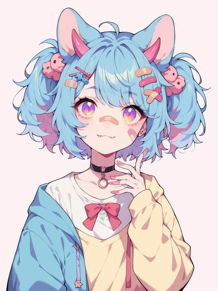 05885-2125332504-score_9, score_8_up, score_7_up, score_6_up,  _lora_p4st3lg0r3XLP_1_ p4st3lg0r3, 1girl, pastel,animal ears, bandaid, hair orname.png